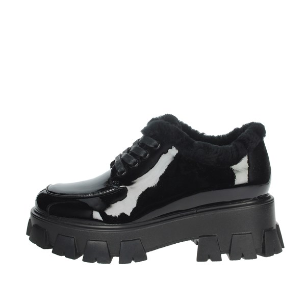 Nina Capri Shoes Comfort Shoes  Black IC-153