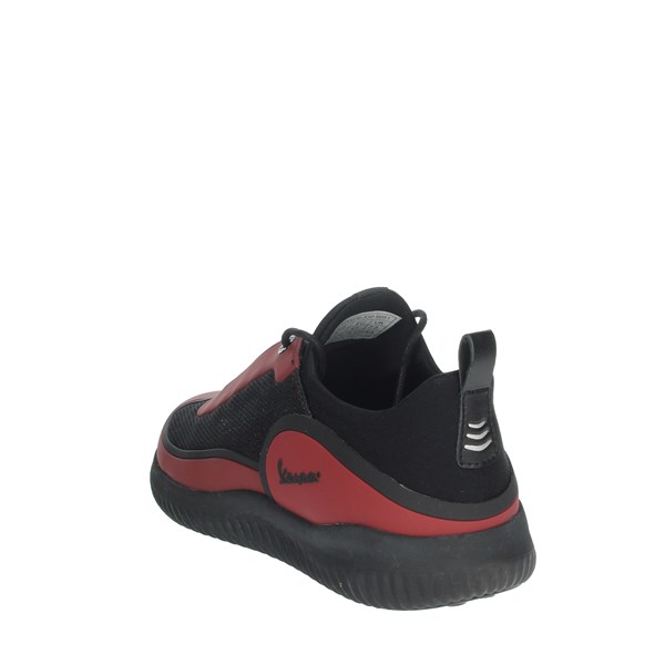 Vespa Shoes Sneakers Black/Burgundy V00076-539-9951