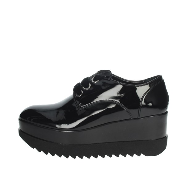Cinzia Soft Shoes Brogue Black PAA85-V