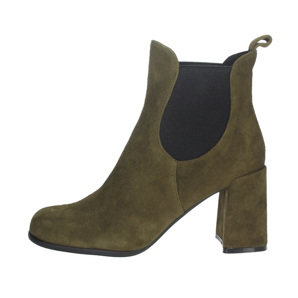 Pregunta Shoes Heeled Ankle Boots Dark Green PFC9170