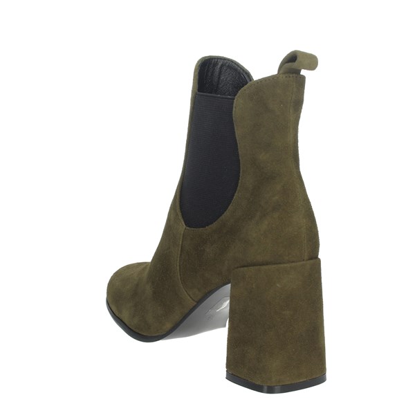 Pregunta Shoes Heeled Ankle Boots Dark Green PFC9170