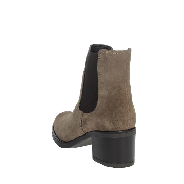 Cinzia Soft Shoes Heeled Ankle Boots Brown Taupe IAL26578LM