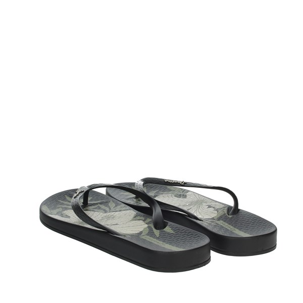 Ipanema Shoes Flip Flops Black/Beige 82761