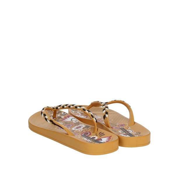 Ipanema Shoes Flip Flops Mustard 82769