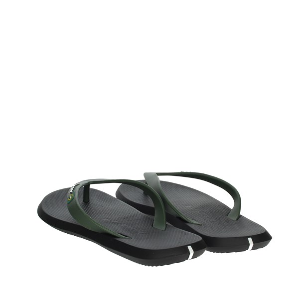 Rider Shoes Flip Flops Black/Dark Green 10594