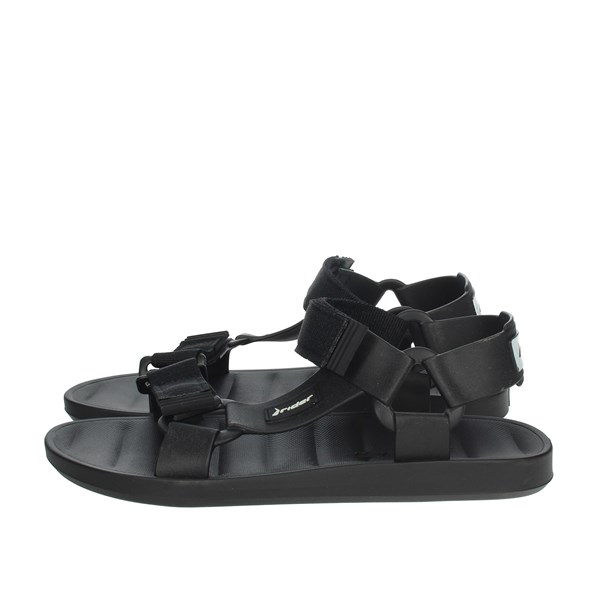 Rider Shoes Flat Sandals Black 11567