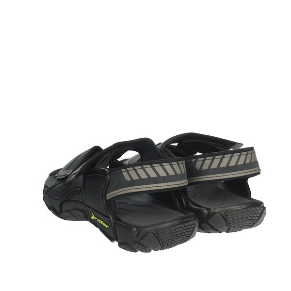 Rider Shoes Flat Sandals Black 82816