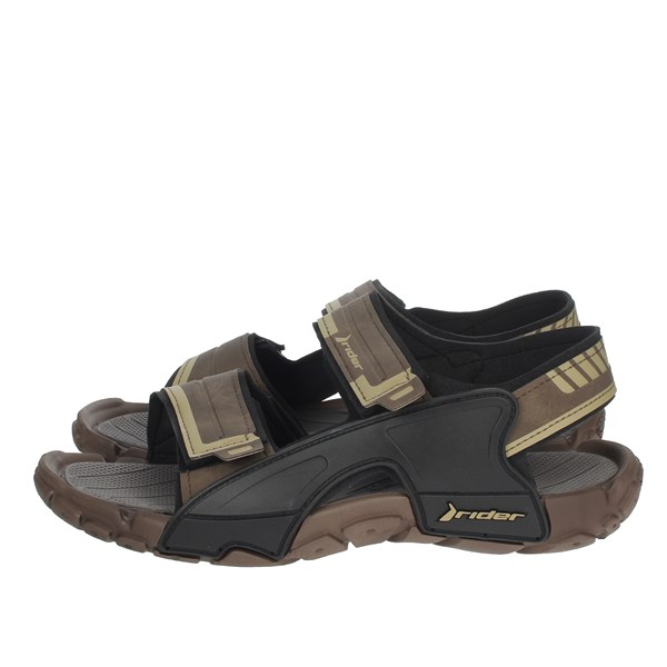 Rider Shoes Flat Sandals Brown 82816
