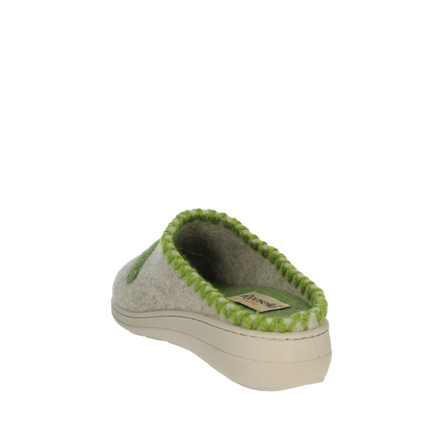 Riposella Shoes Clogs Grey/Green P-215