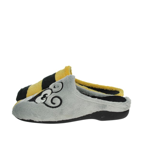 Riposella Shoes Clogs Grey/Yellow  P-221