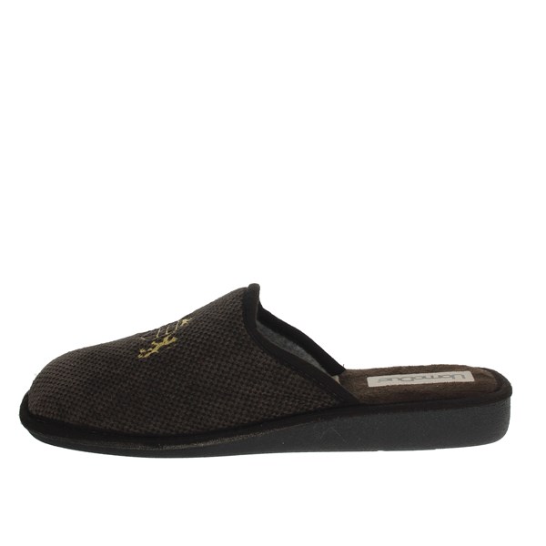 Uomodue Shoes Slippers Brown LORD-5