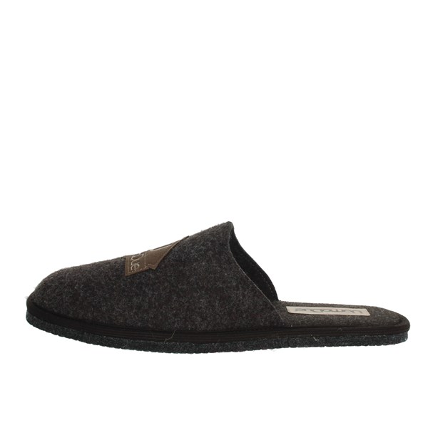 Uomodue Shoes Slippers Brown LOGO-13
