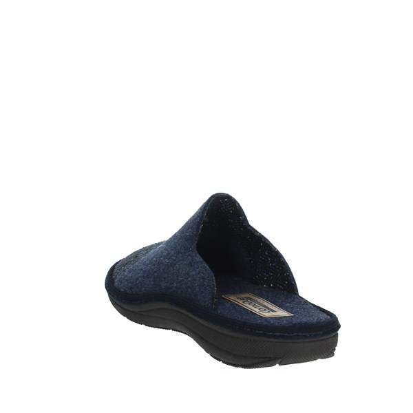 Uomodue Shoes Slippers Blue LINEA U2-15