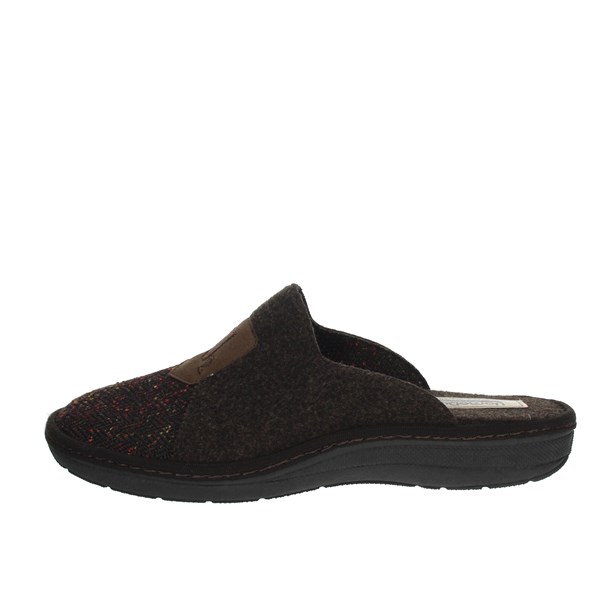 Ciabatte Fireside da Uomo di Quoddy in Marrone Uomo Scarpe da Scarpe slip on da Pantofole e ciabatte