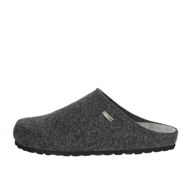 Uomodue Shoes Slippers Grey BIO ECO-18