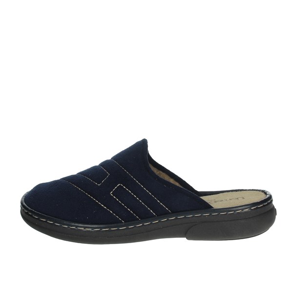 Uomodue Shoes Slippers Blue FELTRO FONT-33
