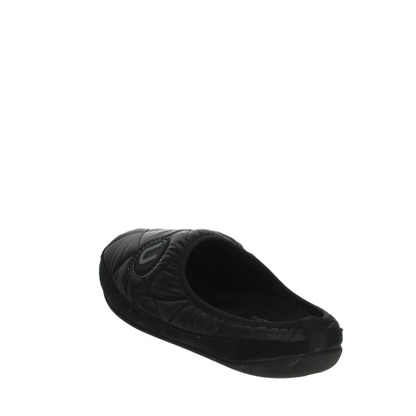 Uomodue Shoes Slippers Black FASHION TRAP-49