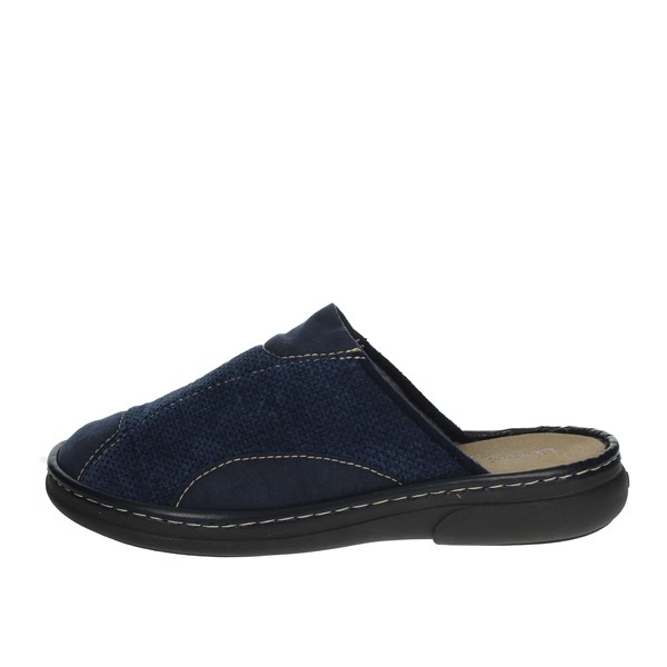 Uomodue Shoes Clogs Blue MICRO PANNO-63