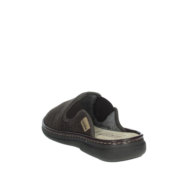 Uomodue Shoes Slippers Brown MICRO PANNO-68