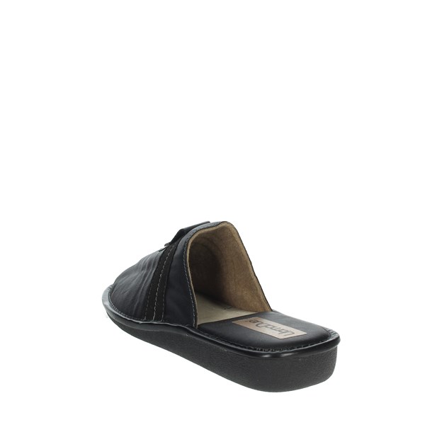 Uomodue Shoes Slippers Black CLASSIC-88