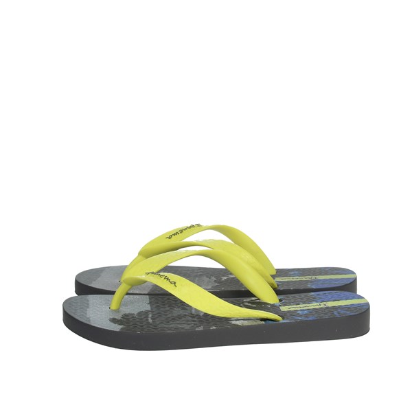 Ipanema Shoes Flip Flops Black/Yellow 82777