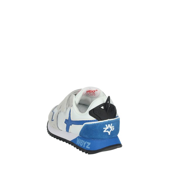 W6yz Shoes Sneakers White/Light-blue 0012013567.01.