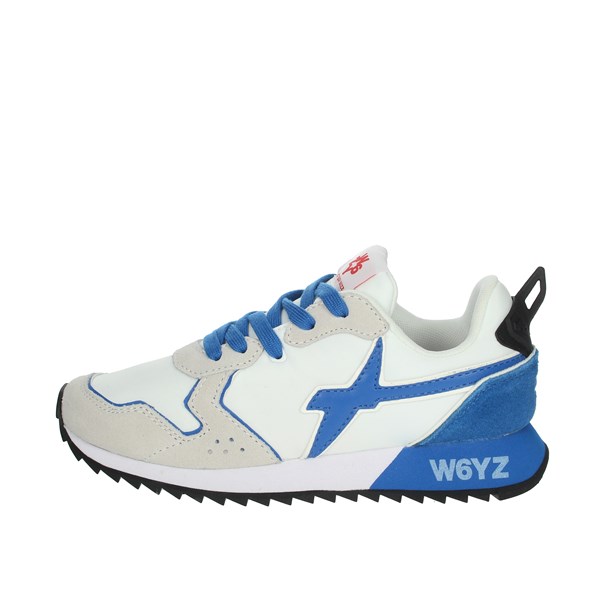 W6yz Shoes Sneakers White/Light-blue 0012013566.01.