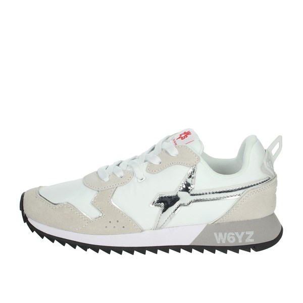 W6yz Shoes Sneakers White/Silver 0012013566.01.