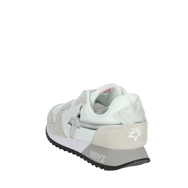 W6yz Shoes Sneakers White/Silver 0012013566.01.