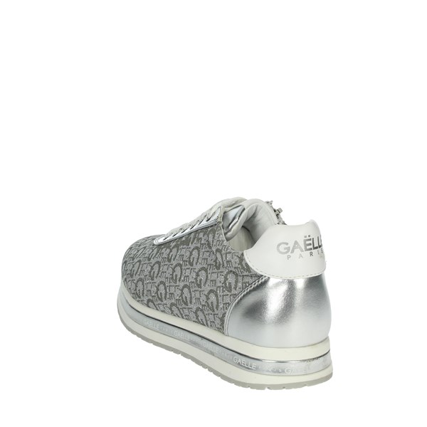 Gaelle Paris Shoes Sneakers Silver G-681