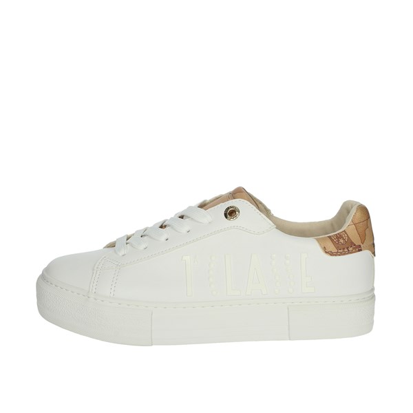Alviero Martini Shoes Sneakers White/beige 0876 0208