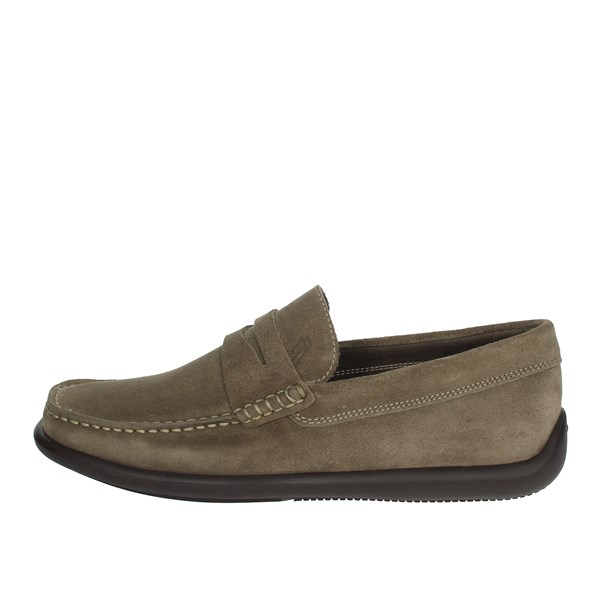 Frau Shoes Moccasin Brown Taupe 1452