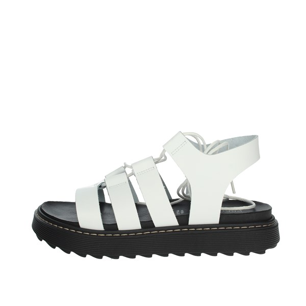 Pregunta Shoes Flat Sandals White CA59271