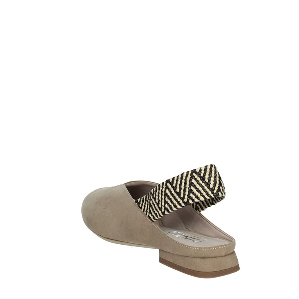 Cinzia Soft Shoes Flat Sandals Brown Taupe IAB2C3456C