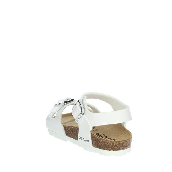 Grunland Shoes Flat Sandals White SB0018-40