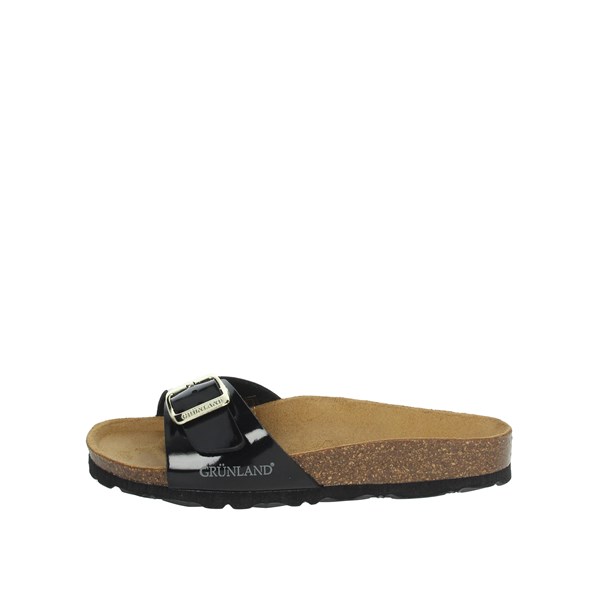 Grunland Shoes Flat Slippers Black CB0930-40