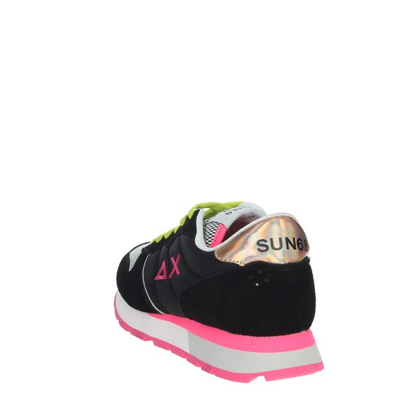 Sun68 Shoes Sneakers Black/Fuchsia Z31203