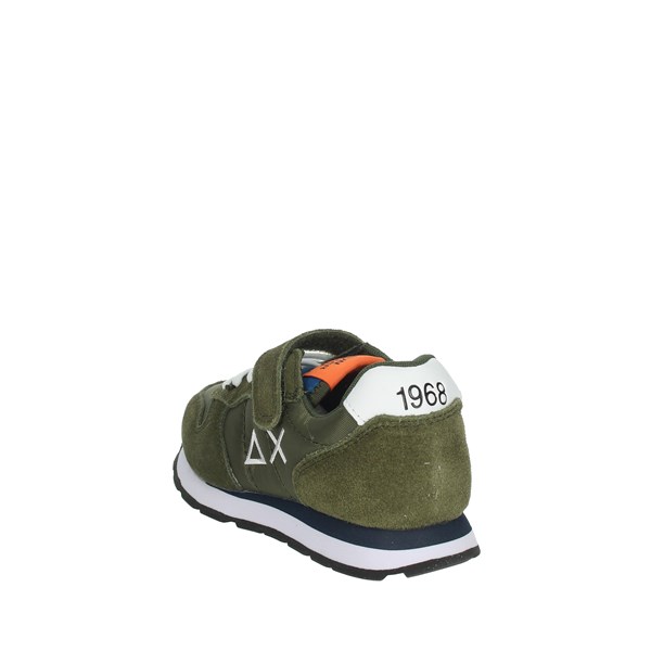 Sun68 Shoes Sneakers Dark Green Z31301