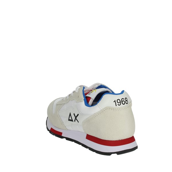 Sun68 Shoes Sneakers White/Red Z31318