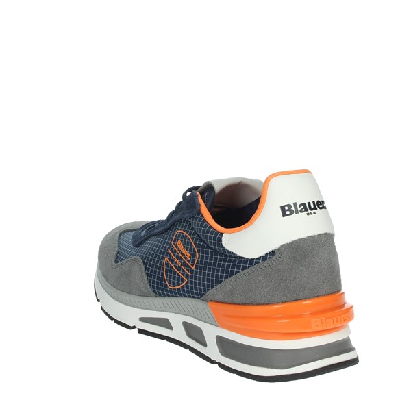 Blauer Shoes Sneakers Grey/Blue HILOXL02