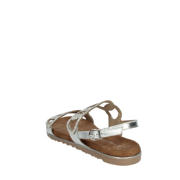 Marco Tozzi Shoes Flat Sandals Silver 2-28121-26