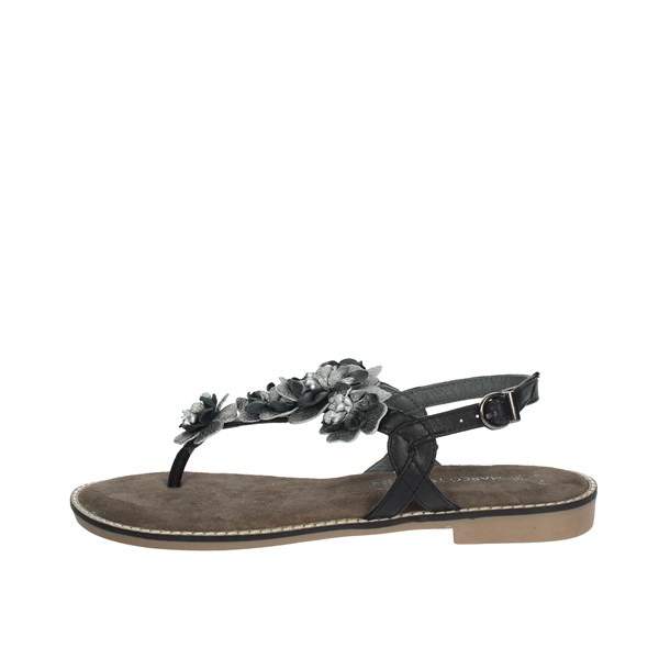 Marco Tozzi Shoes Flat Sandals Black 2-28122-26