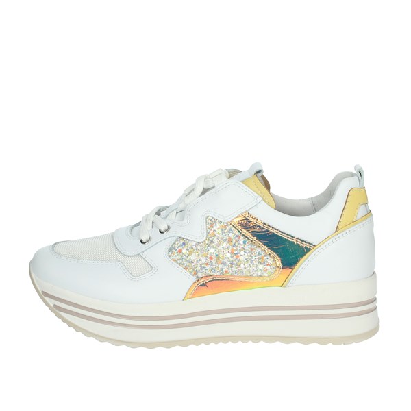 Nero Giardini Shoes Sneakers White/Yellow E115193D
