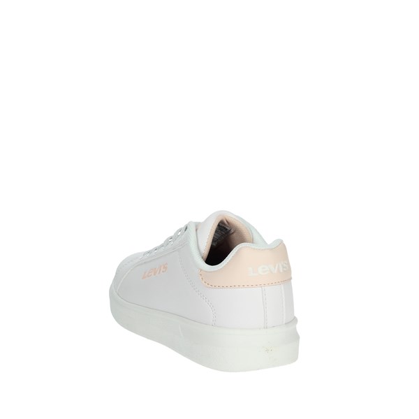 Levi's Shoes Sneakers White/Pink ELLIS