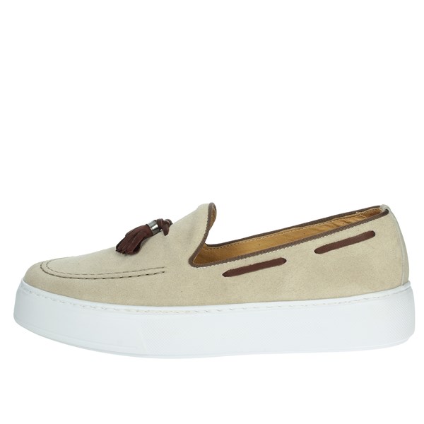 Exton Shoes Moccasin Beige 511