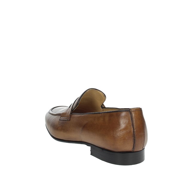 Exton Shoes Moccasin Brown leather 1025