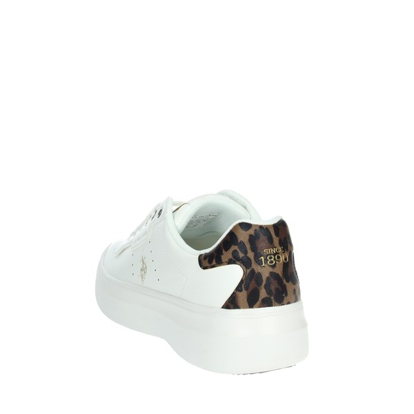 U.s. Polo Assn Shoes Sneakers White JEWEL029
