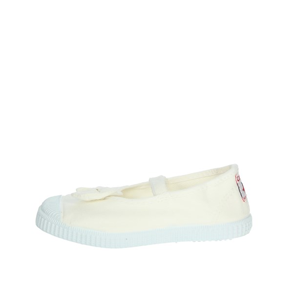 Cienta Shoes Ballet Flats White 73997