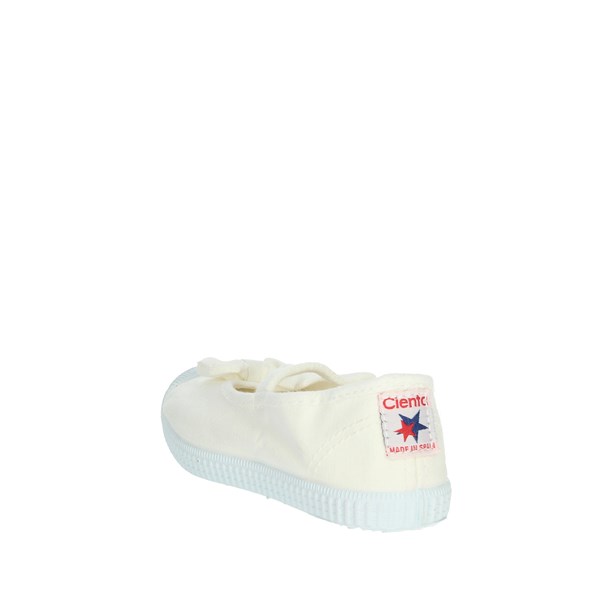 Cienta Shoes Ballet Flats White 73997