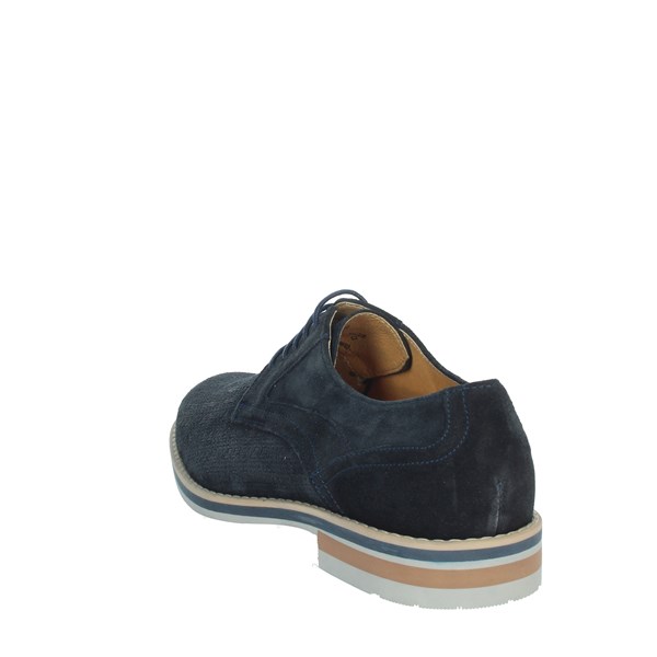 Genus Millennium Shoes Brogue Blue 14611